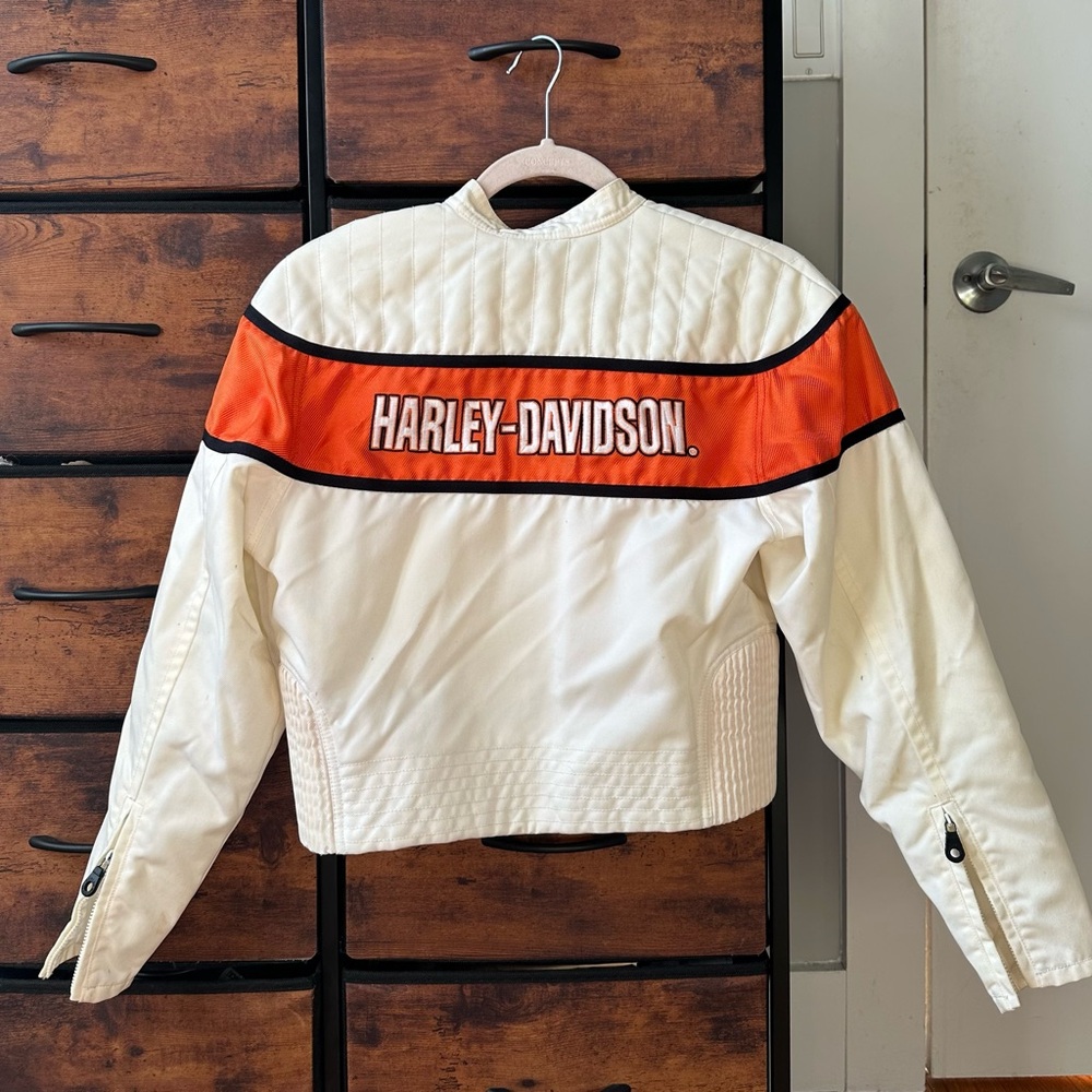 Vintage Harley Davidson racing jacket